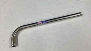 DB4 Heater Pipe - Valve To Heater Stainless Steel