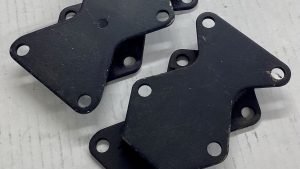 Steering rack mounts, Genuine METALASTIK Pair.