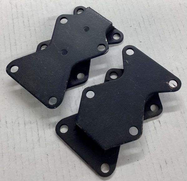 Steering rack mounts, Genuine METALASTIK Pair.