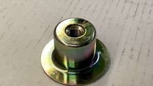 PFA King pin thrust pad retaining cap billet steel TOP