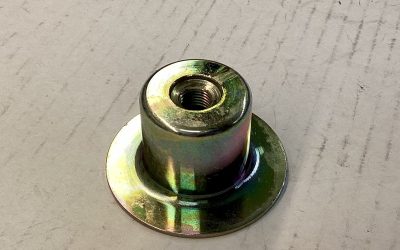 PFA King pin thrust pad retaining cap billet steel TOP