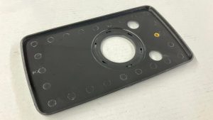 PFA Reproduction AM V8 Wing Mirror Glass Backing Piece Series 4 Early angled