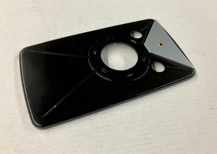 PFA Reproduction AM V8 Wing Mirror Glass Backing Piece Series 4 Early reverse