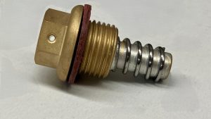 PFA Engine Sump Oil Drain Plug By J.M.B For 6 And 8 Cylinder Classics side