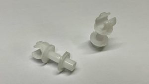 PFA NOS Brake Pipe Clip Single Type White Plastic Aston Martin