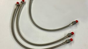PFA Flexible Brake Hose Stainless Braid type Aston Martin car set DB5/DB6