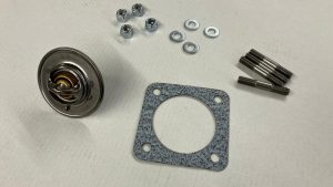 PFA Aston Martin 6 Cylinder 75 Deg C Thermostat Kit Including Studs DB4 DB5 DB6's Classics
