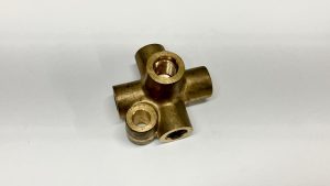 PFA DB4 5 Way Brass Brake Union