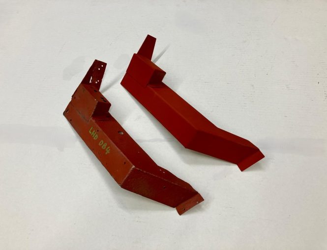 PFA DB4 Pedal Return Spring Anchor Piece LHD Series 1 - 4 Shield Assembly lower